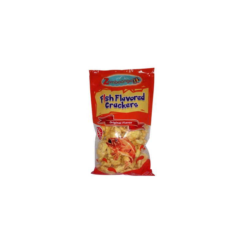 Fish Flavored Crackers Regular 100 gr Zamboanga