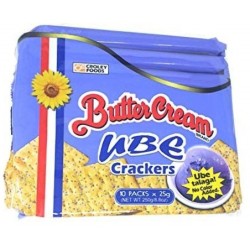 Ube Crackers 250gr- Butter Cream