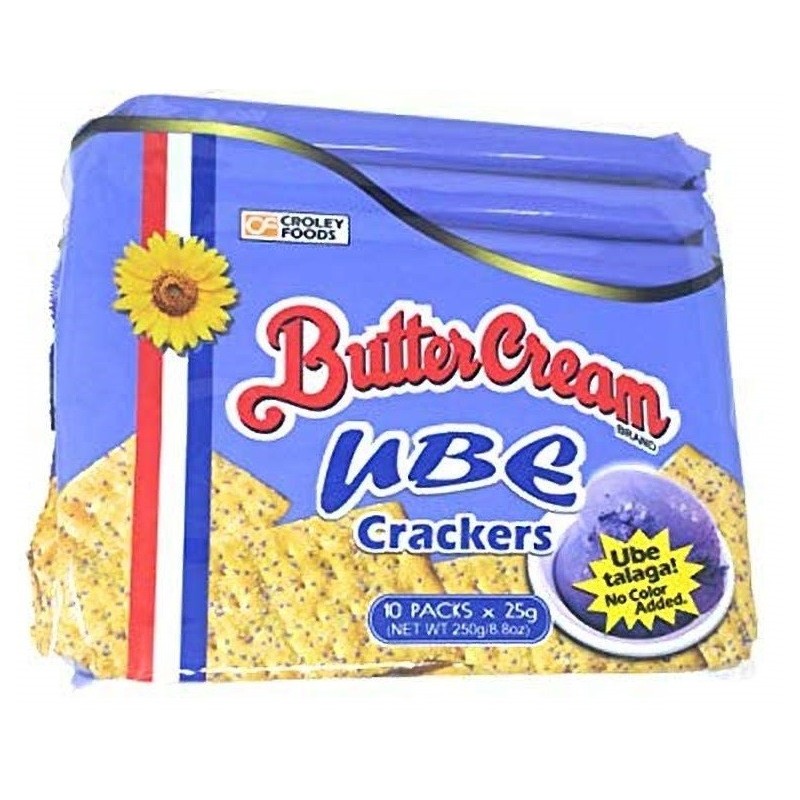 Ube Crackers 250gr- Butter Cream