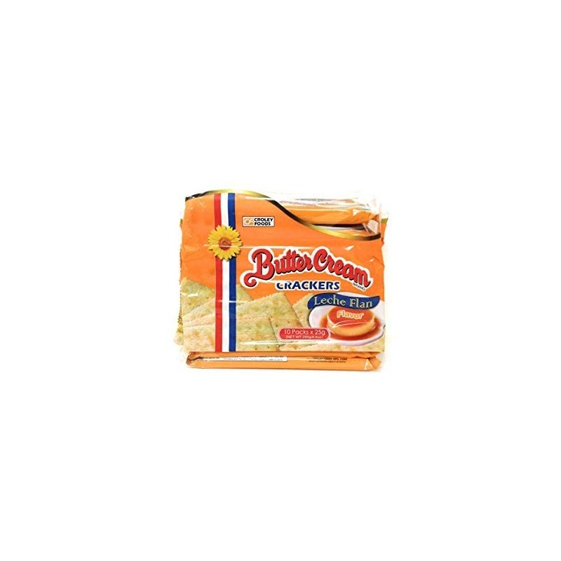 Leche Flan Crackers 250gr- Butter Cream