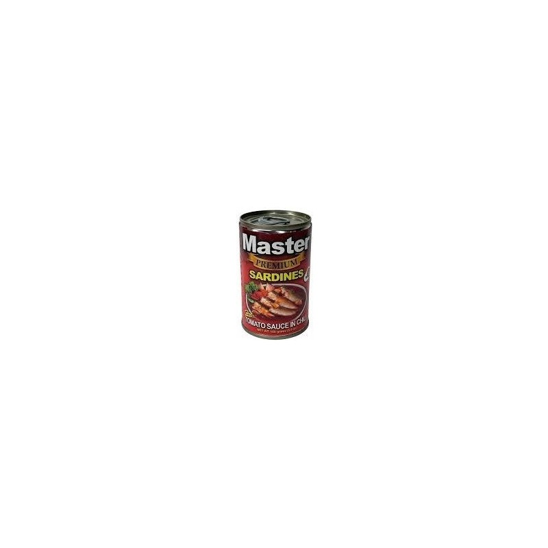 Master Sardines Premium in Hotchili Tomatoe Sauce 155gr