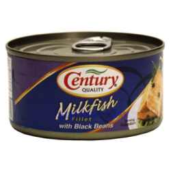 Century Marinated Milkfish Fillet with Black Beans 184g