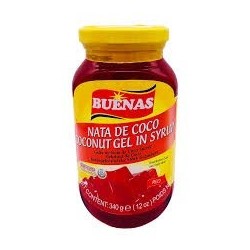 Nata de coco red 340g Buenas