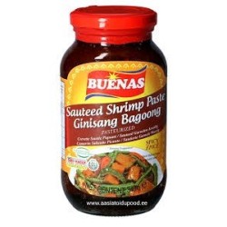 Bagoong Alamang Guisado (Sauteed Tiny Shrimp 340g) Buenas