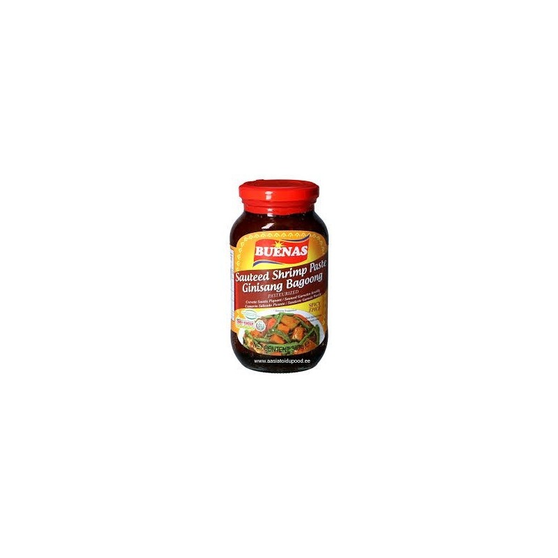 Bagoong Alamang Guisado (Sauteed Tiny Shrimp 340g) Buenas