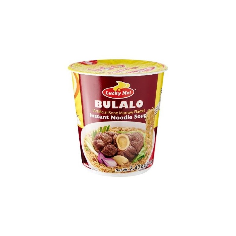 Instant Mini Bulalo Cup Noodles Soup 40g - Lucky me