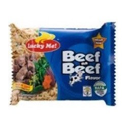 Instant Mami Beef Noodles  55g - Lucky me