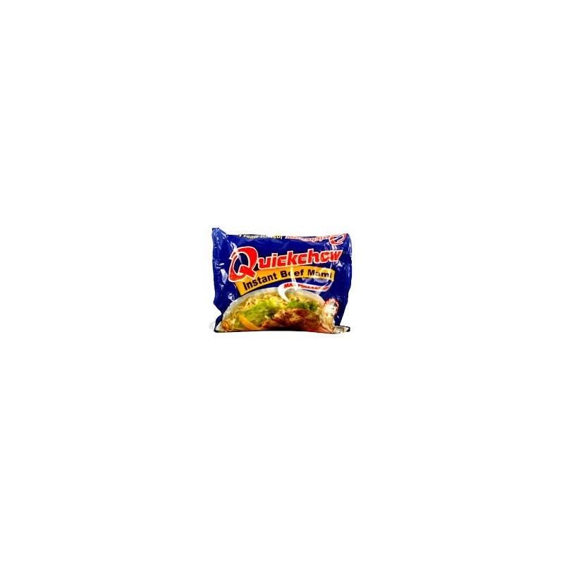 Instant Mami Beef Noodles 55g - Quickchow