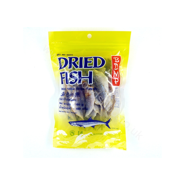 Dried Yellow Stripe Trevally 100gr - BDMP
