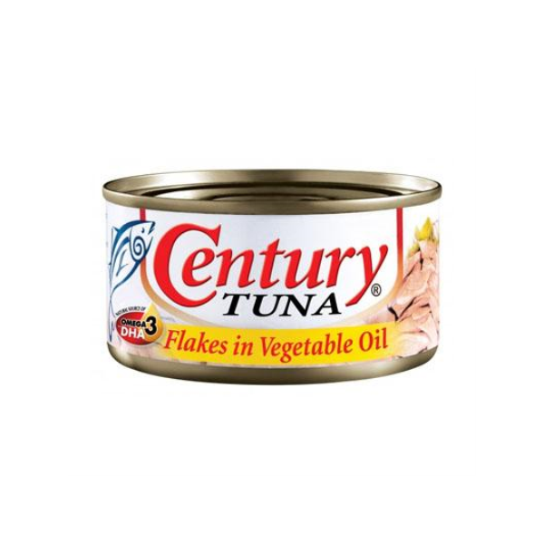 Century Tuna Flakes in Vegetables oil 180gr