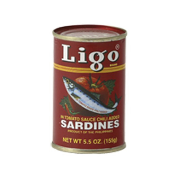 Ligo Sardines in Spicy Tomatoe Sauce  155gr
