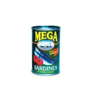Mega Sardines in Tomatoe Sauce 155gr