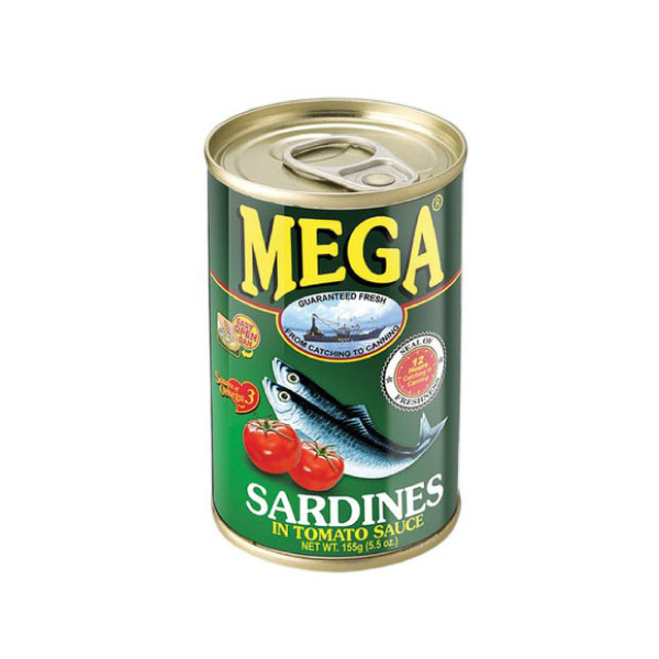 Mega Sardines in Tomatoe Sauce 155gr