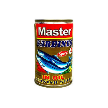 Master Sardines in Oil Spanish Style 155gr
