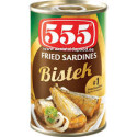555 Fried Sardines Bistek 155gr