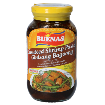Sauteed Tiny Shrimps Paste  (Bagoong Guisado) 340gr - Buenas