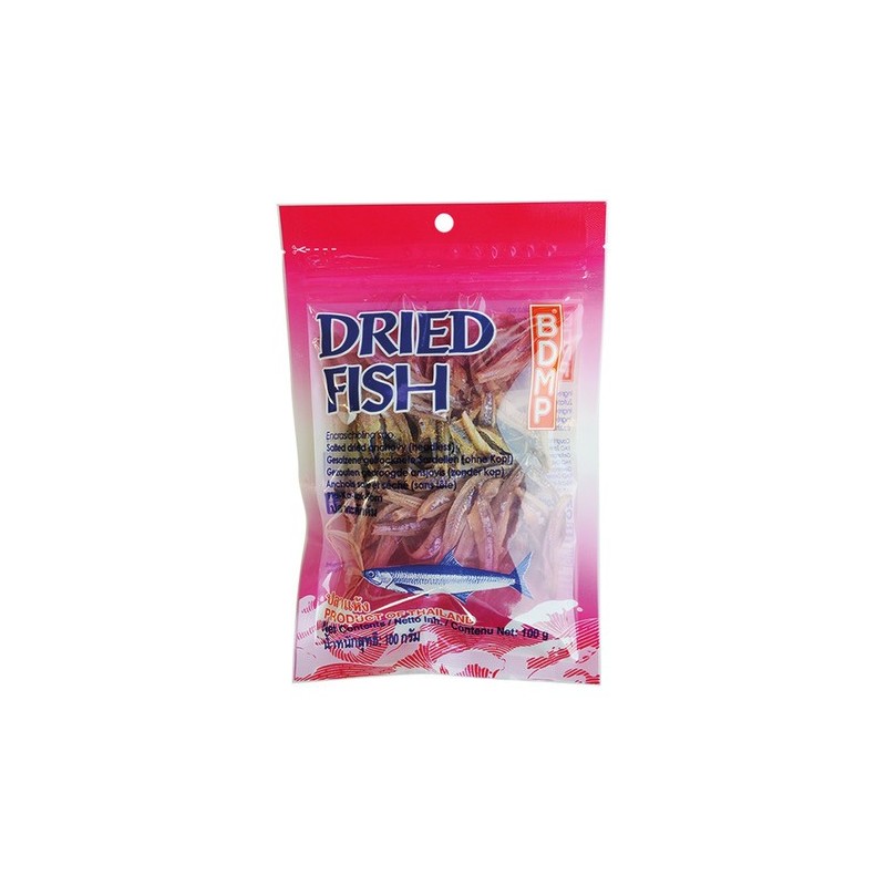 Dried Anchovy (Dilis) headless 100g BDMP