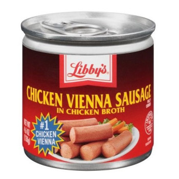 Vienna Sausage chicken 4.6 oz Libby's