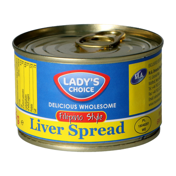 Liver Spread Pork & Beef 165gr - Lady's Choice
