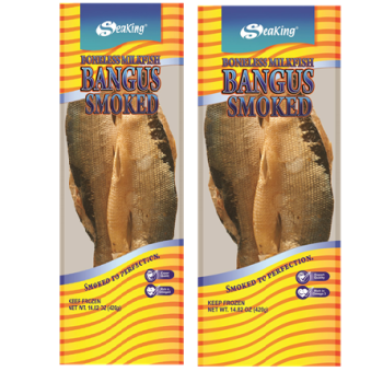 Boneless Smoked (Tinapa) Milkfish 420gr - Seaking