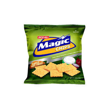 10x Magic Chips (Biscuits) Sour Cream & Onion 28gr
