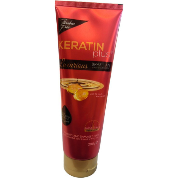 Keratine Plus Brazilian Luxe, Hair Treatment for Dry & Damaged Hair