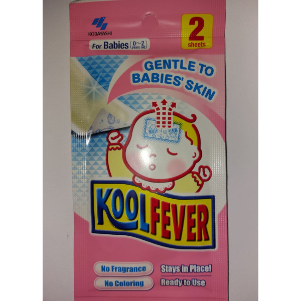 KoolFever For Babies, Gentle to Babies Skin (2 sheets)