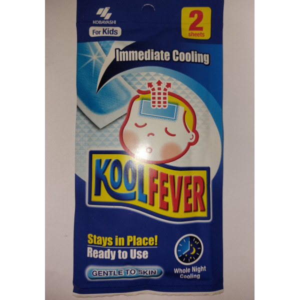 KoolFever For Kids, Immediate Cooling, Ready to Use (2 sheets)