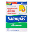 Salonpas Pain Relieving Patch (10patches)- Hisamitsu