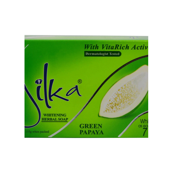 Silka Green Papaya Whitening Soap 135gr
