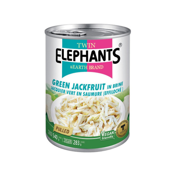 Jackfruit Green (Pulled) 540gr Twin Elephant