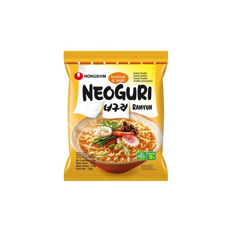 Instant Ramen Korean Noodles Neoguri Seafood 120gr