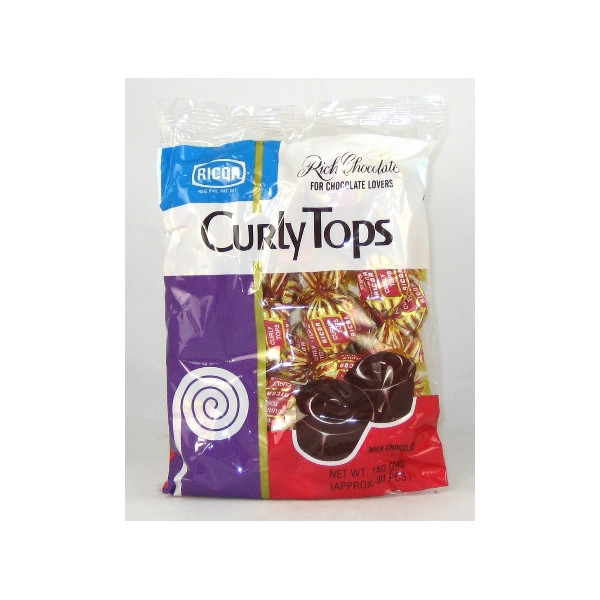 Curly Tops Chocolates 150gr- Ricoa