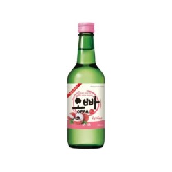 Soju Drinks Peach 360ml / 12% Oppa