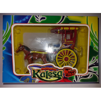 Philippine Kalesa Color Red/ Yellow (Die Cast Metal)