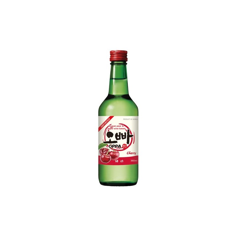 Soju Drinks Cherry 360ml / 12% Oppa