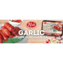 Pork Garlic Longganisa 500gr Nida