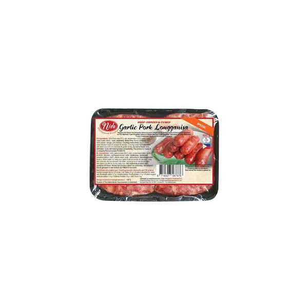 Pork Garlic Longganisa 500gr Nida