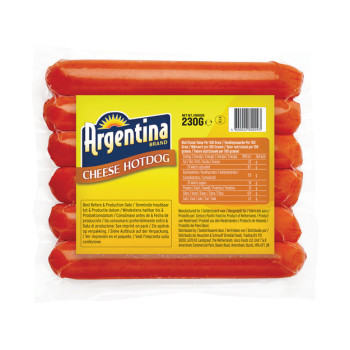 Argentina Cheese Hotdog 230gr
