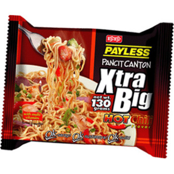 10x 	Pancit Canton Extra Big Hot Chili 125gr x 10x - Payless