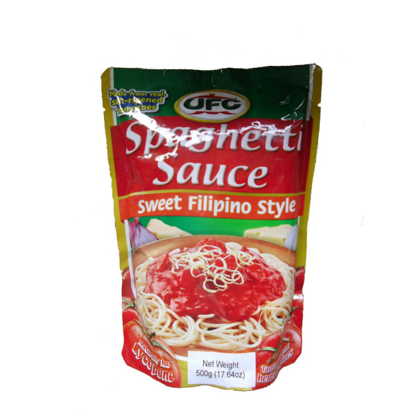 Sweet Filipino Style Spaghetti Sauce 500gr UFC