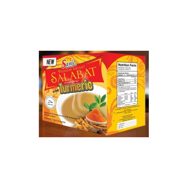Salabat (Ginger Tea) w/ Turmeric 75g Sanlo