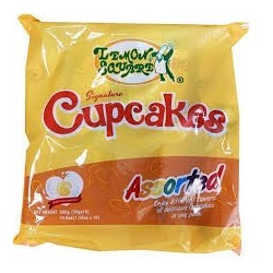 Cup Cake Assorted 10x30gr Lemon Square