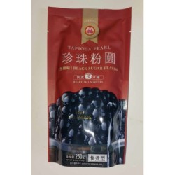 Sago Black / Tapioca Pearl Black (ready in 5min.) 250gr WufuYuan
