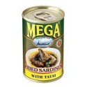Mega Fried Sardines with Tausi 155gr
