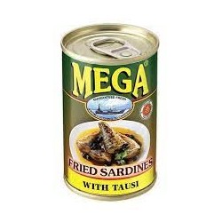 Mega Fried Sardines with Tausi 155gr
