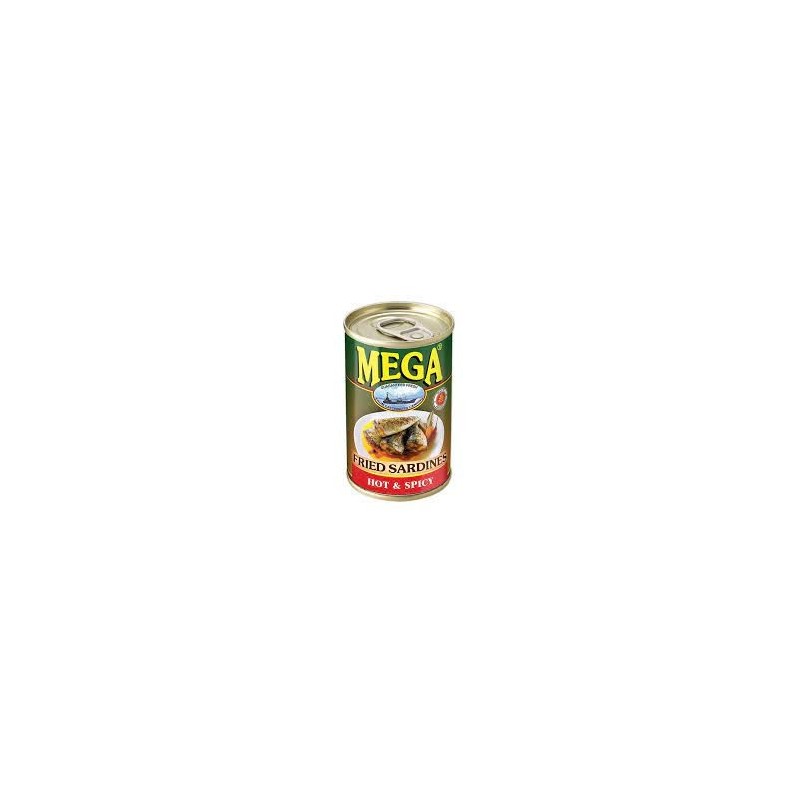 Mega Fried Sardines in Hot & Spicy 155gr