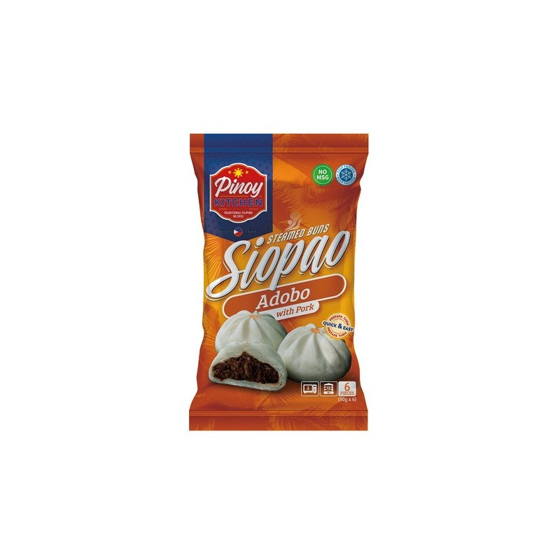 Siopao Pork Adobo 300g (Frozen) Pinoy Kitchen