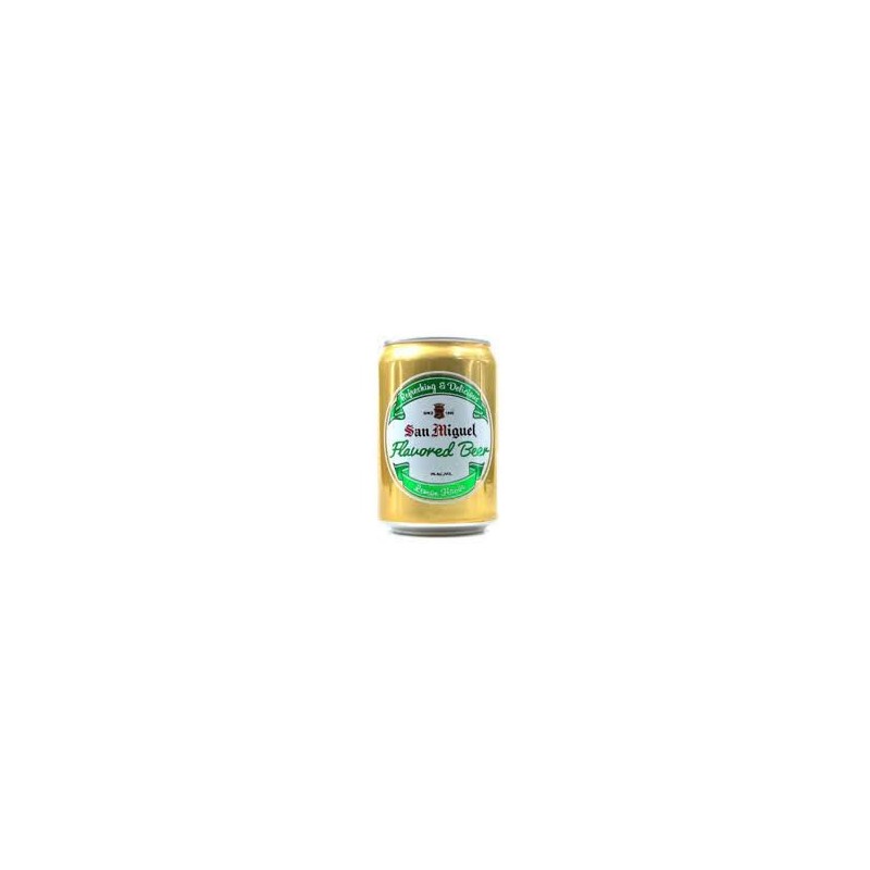 San Miguel Flavoured Beer Lemon 330ml can
