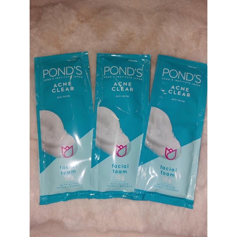 Ponds Facial foam, Anti- Acne 10g